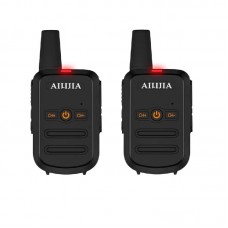 Wireless Mini Walkie Talkie 16-Channel Two Way Radio Transceiver Long Distance 3km - 2 Pack